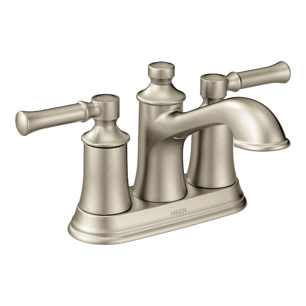 Two-Handle Bathroom Faucet Brushed Nickel
